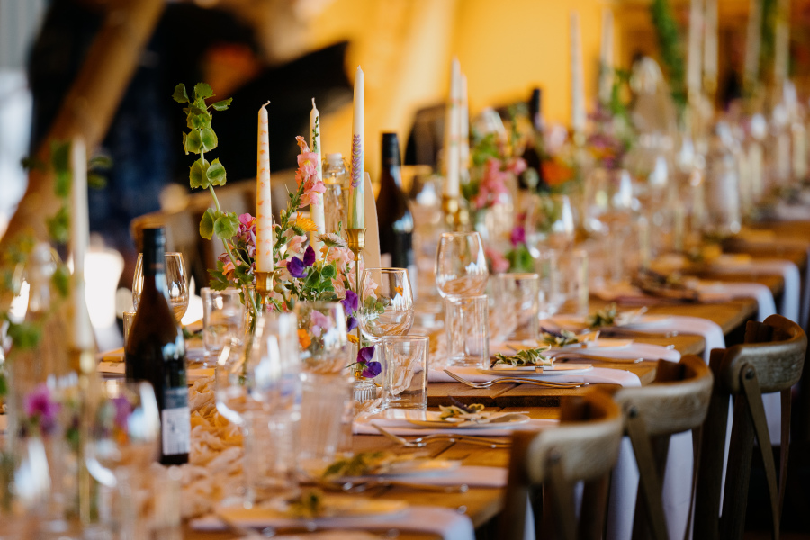 Rustic outdoor tipi wedding planned in under 6 months 