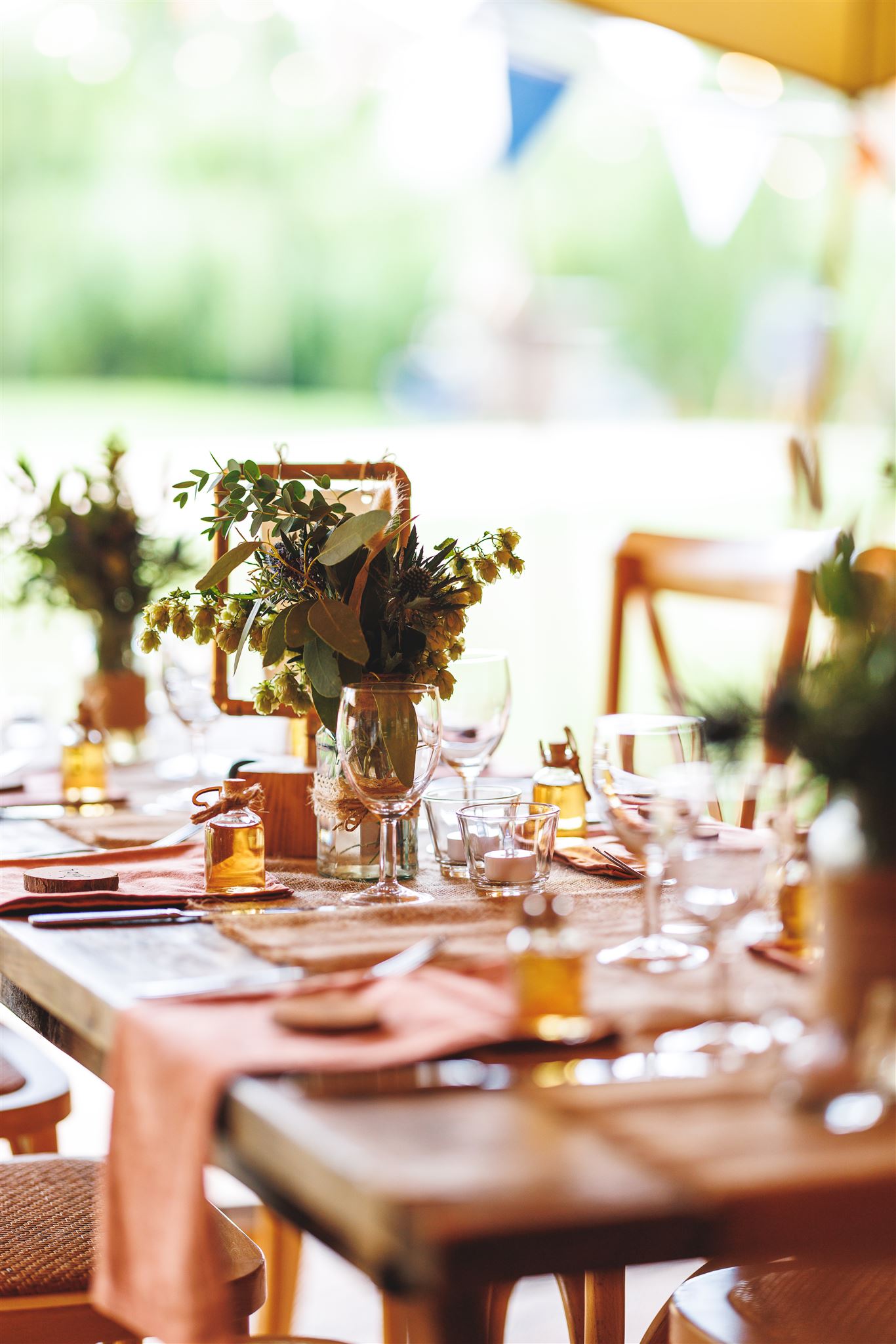 Tipi outdoor wedding